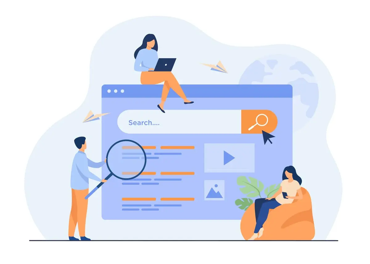 Consultor SEO analizando la estructura técnica de una página web para mejorar su posicionamiento.