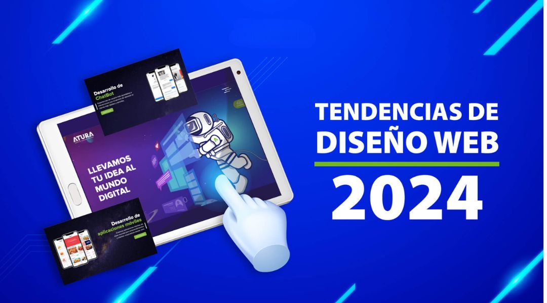 Tendencias del diseño web 2024